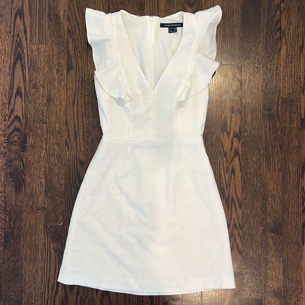 French Connection White Dress